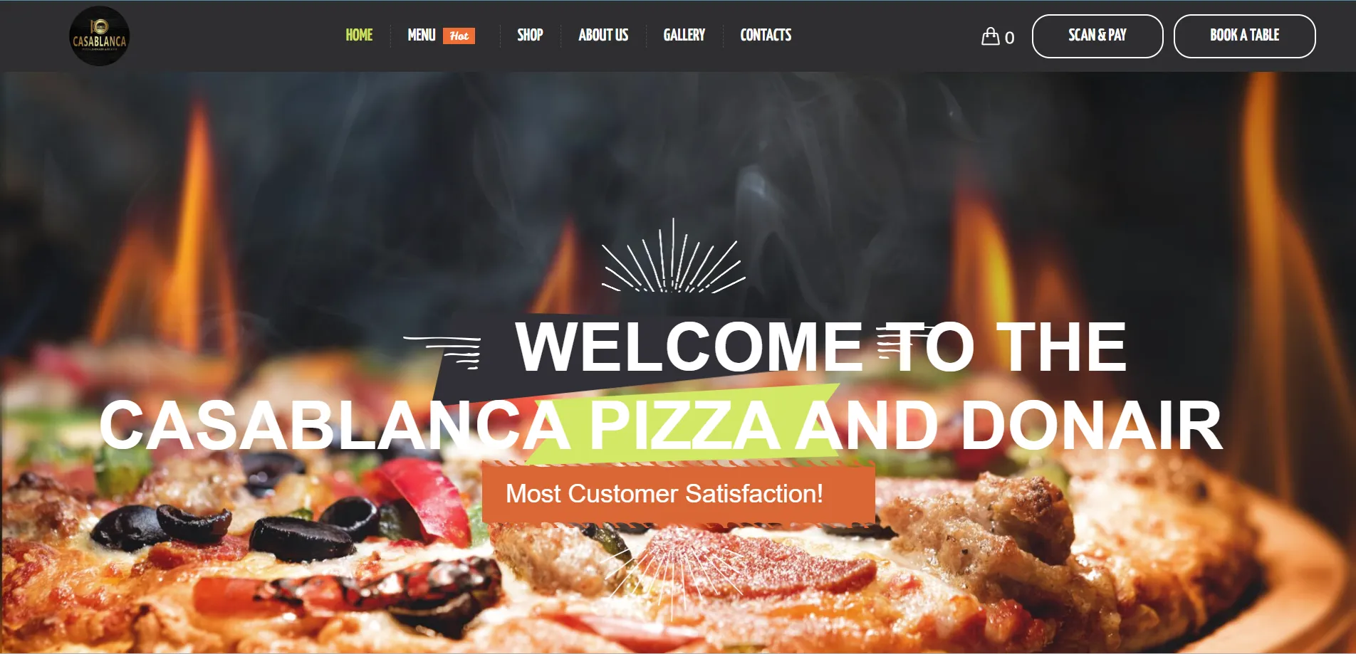 Pizza Delivery Website