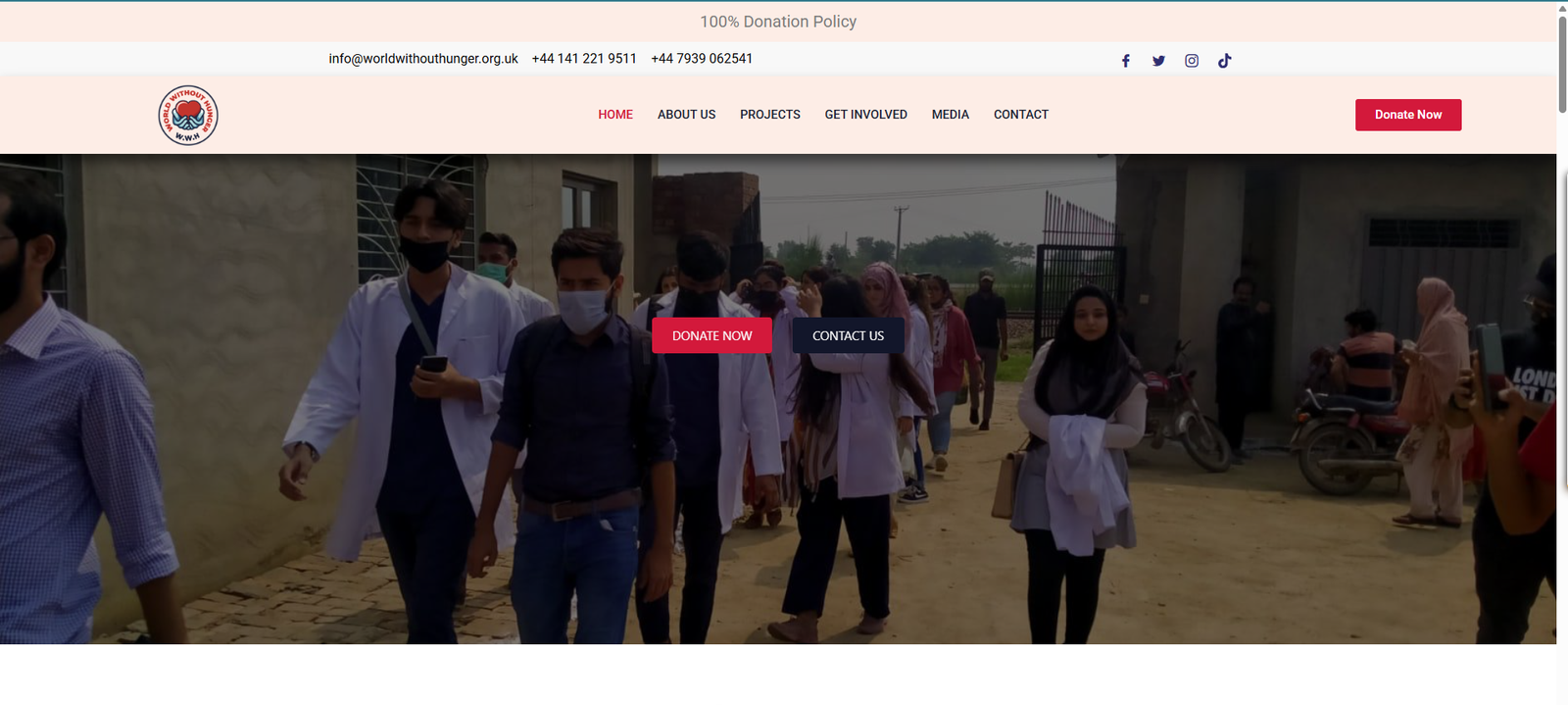 Charity Website