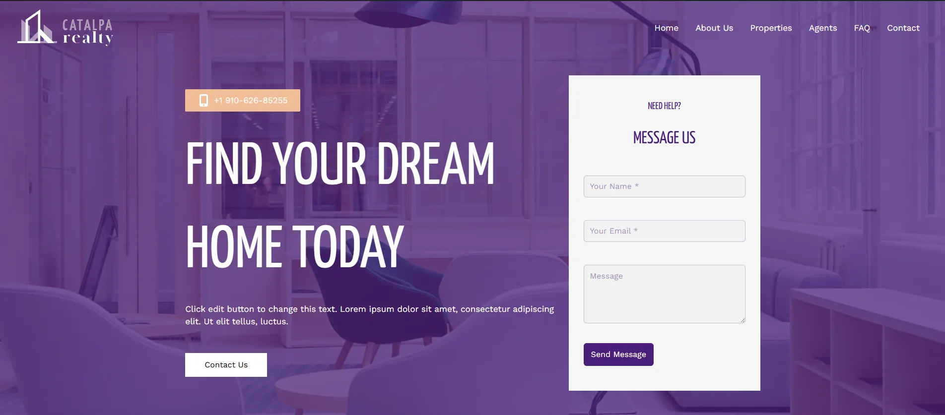 Real Estate Company Website